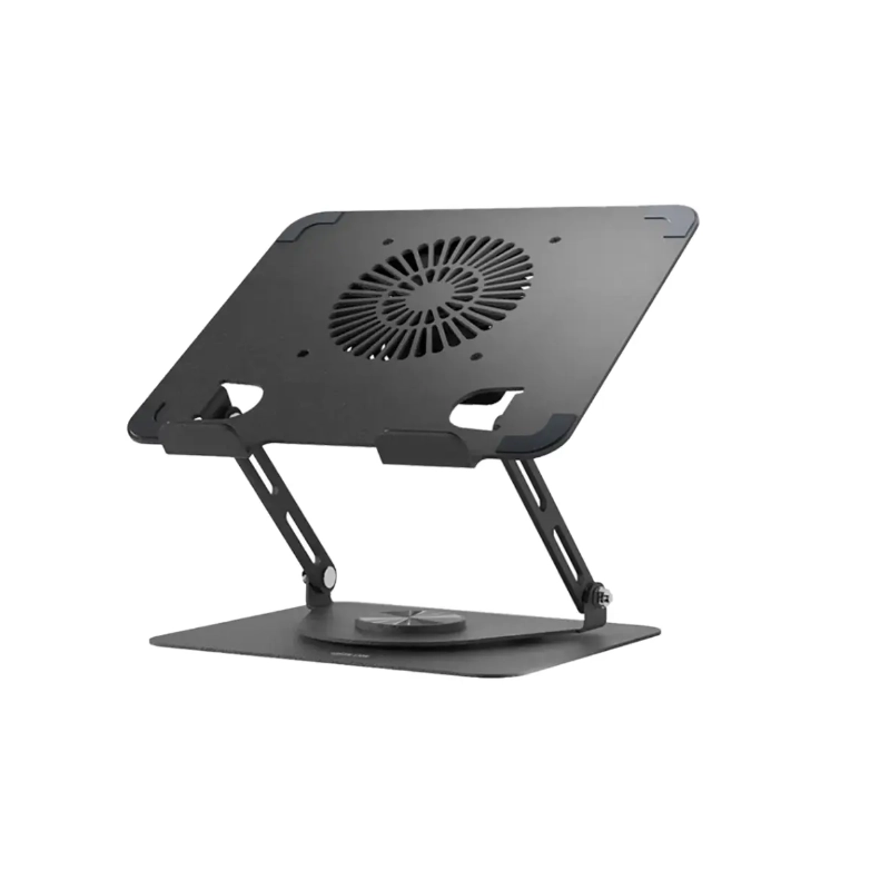 Green-Lion-Adjustable-Laptop-Stand-with-Cooling-Fan.webp Green Lion Adjustable Laptop Stand with Cooling Fan - Image 1