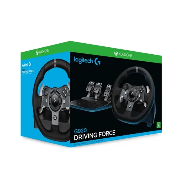 Logitech G920 Driving Force Steering Wheels and Pedals for Xbox
