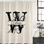 Script Name & Initial Shower Curtain