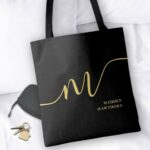 Rope Handle Monogram Weekender Tote