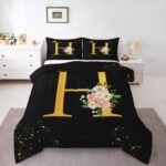 Monogram Duvet Cover & Sham Set