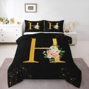 Monogram Duvet Cover & Sham Set