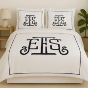 Monogram Printed Comforter