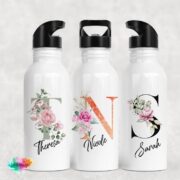 Monogram Stainless Steel Water Bottle