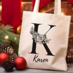Large Eco Monogram Tote